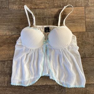 NWOT Apt. 9 Intimates with Sheer Bottom and Underwire Bra